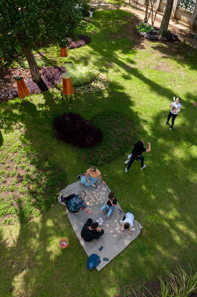 Jogo da memória com palavras de origem indígena estão disponíveis para download. Foto Ingrid Schmaedecke/MUPA