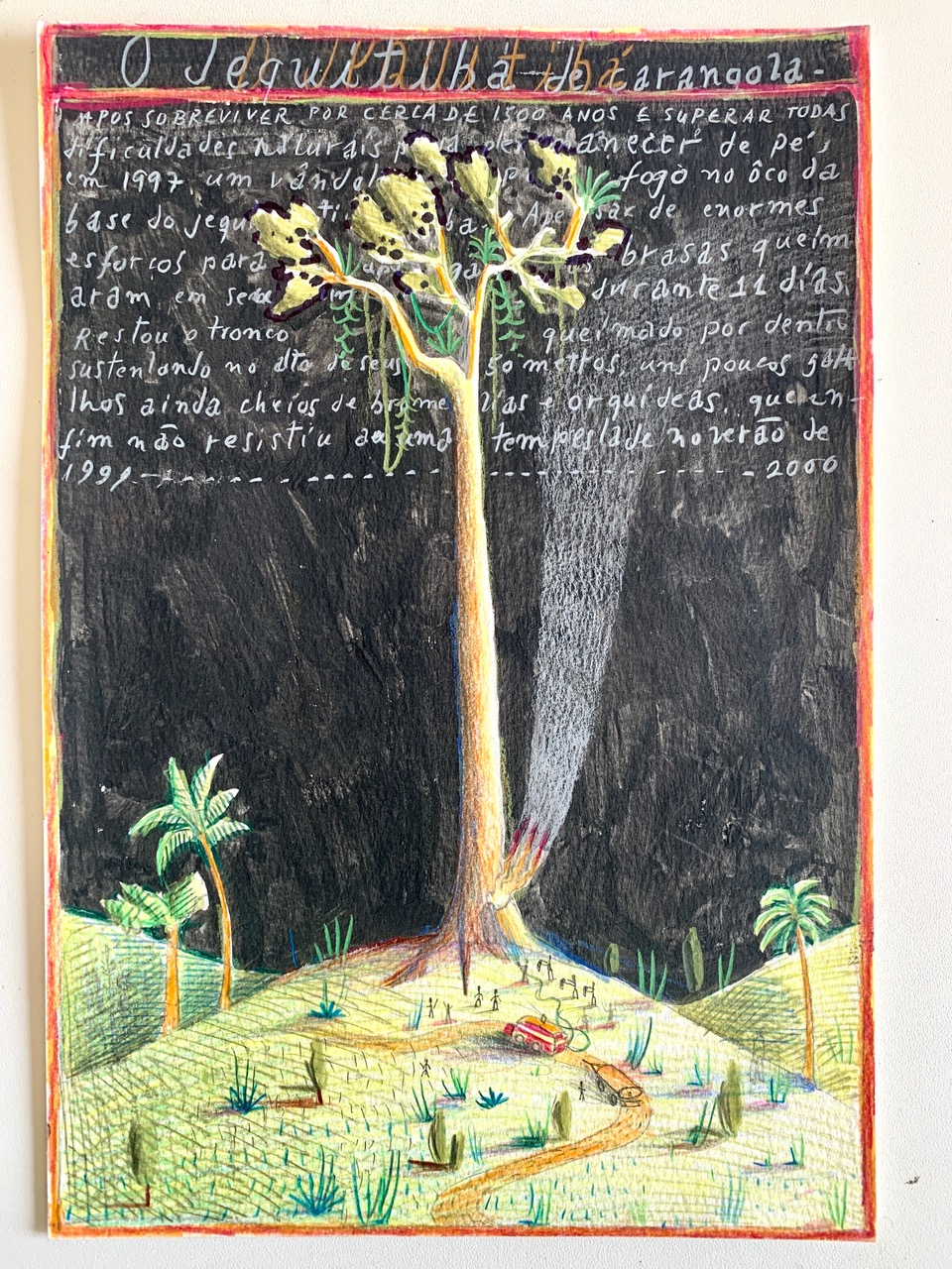 Obra O Jequitibá de Carangola, de Alex Cerveny