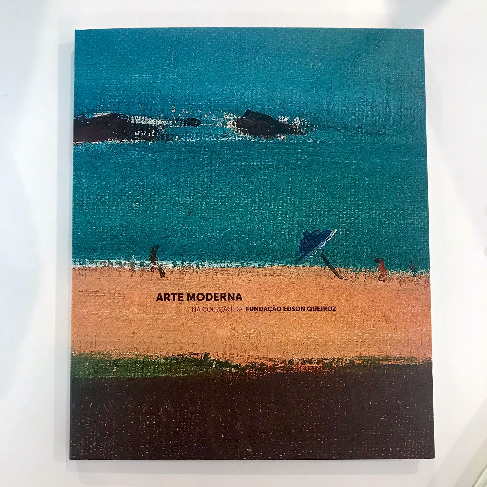Catálogo de arte moderna na coleção da fundação edson queiroz