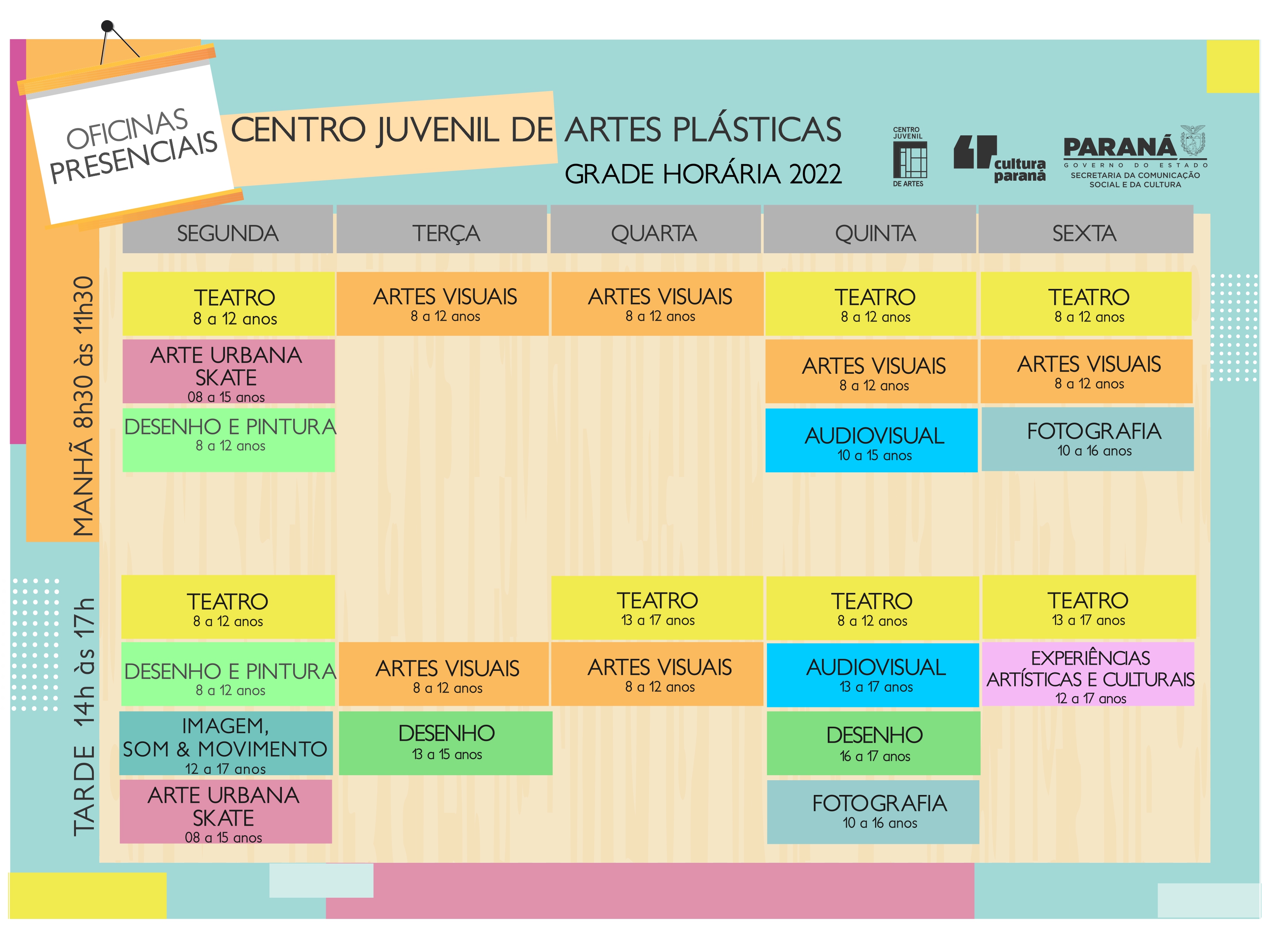 Grade de programação CJAP