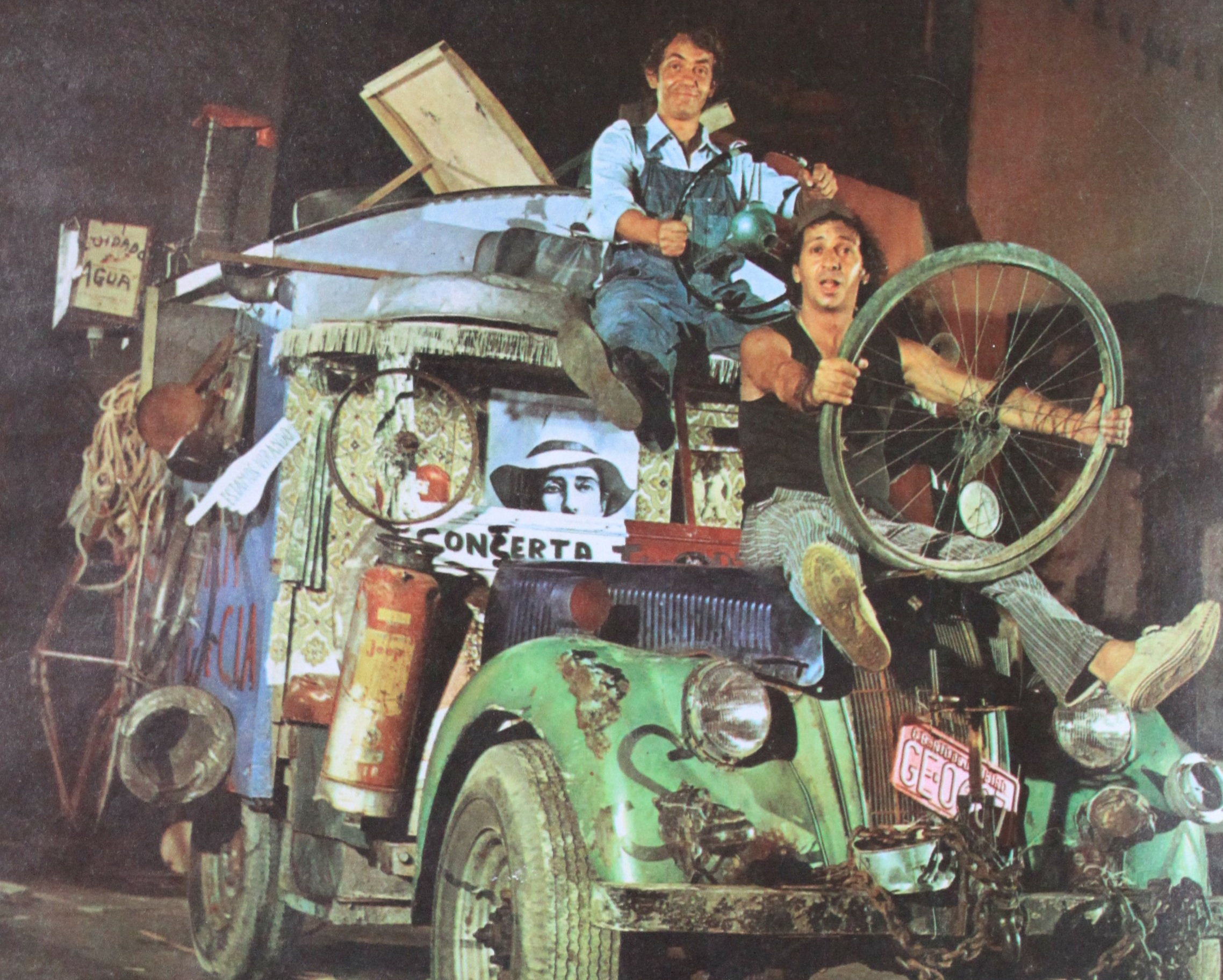 Paulo José e Flávio Migliaccio intentaram a camicleta na série de TV