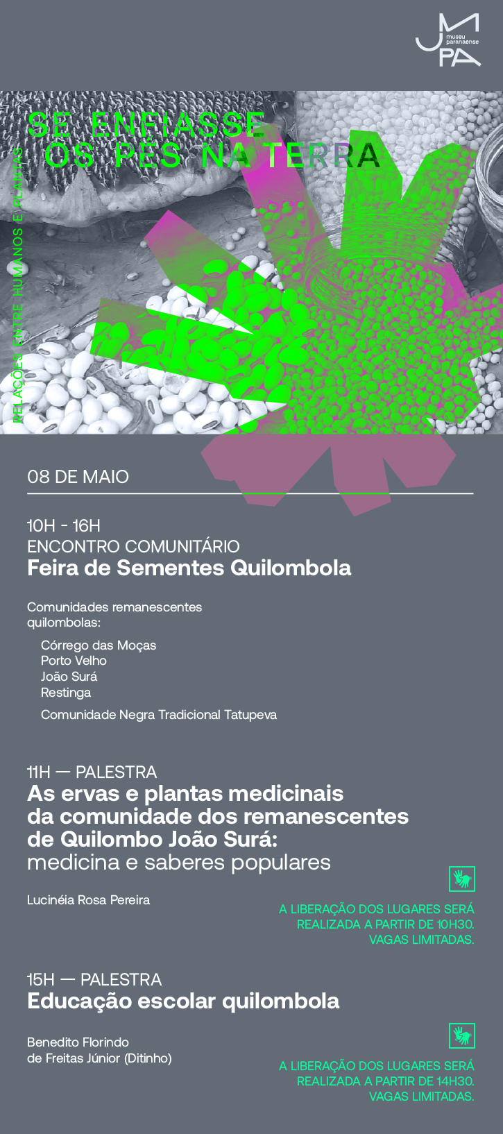 Programa do evento do MUPA