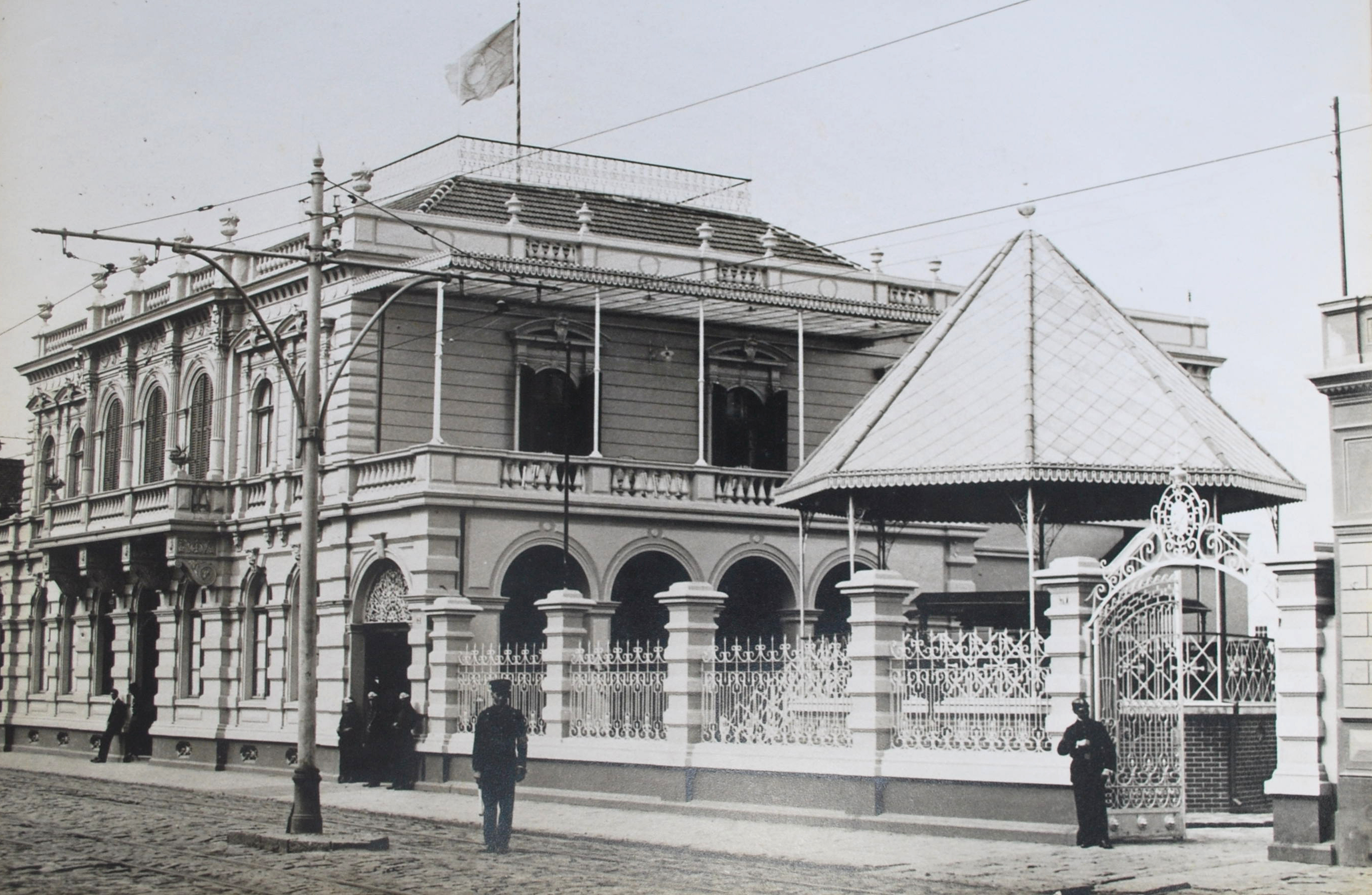 Palácio da Liberdade, atual sede do mis-pr - década de 1910
