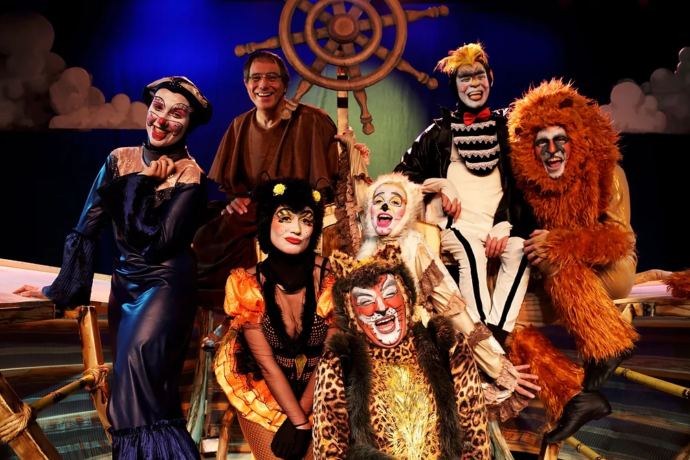 Imagem do espetáculo infantil A Arca de Noé