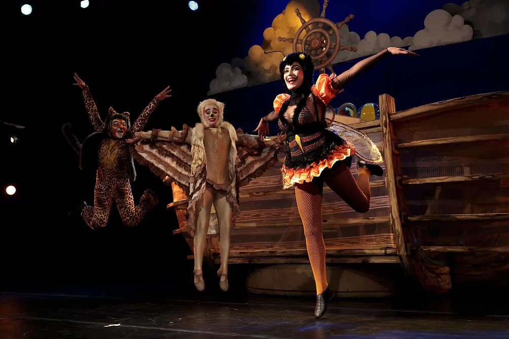 Imagem do espetáculo infantil A Arca de Noé