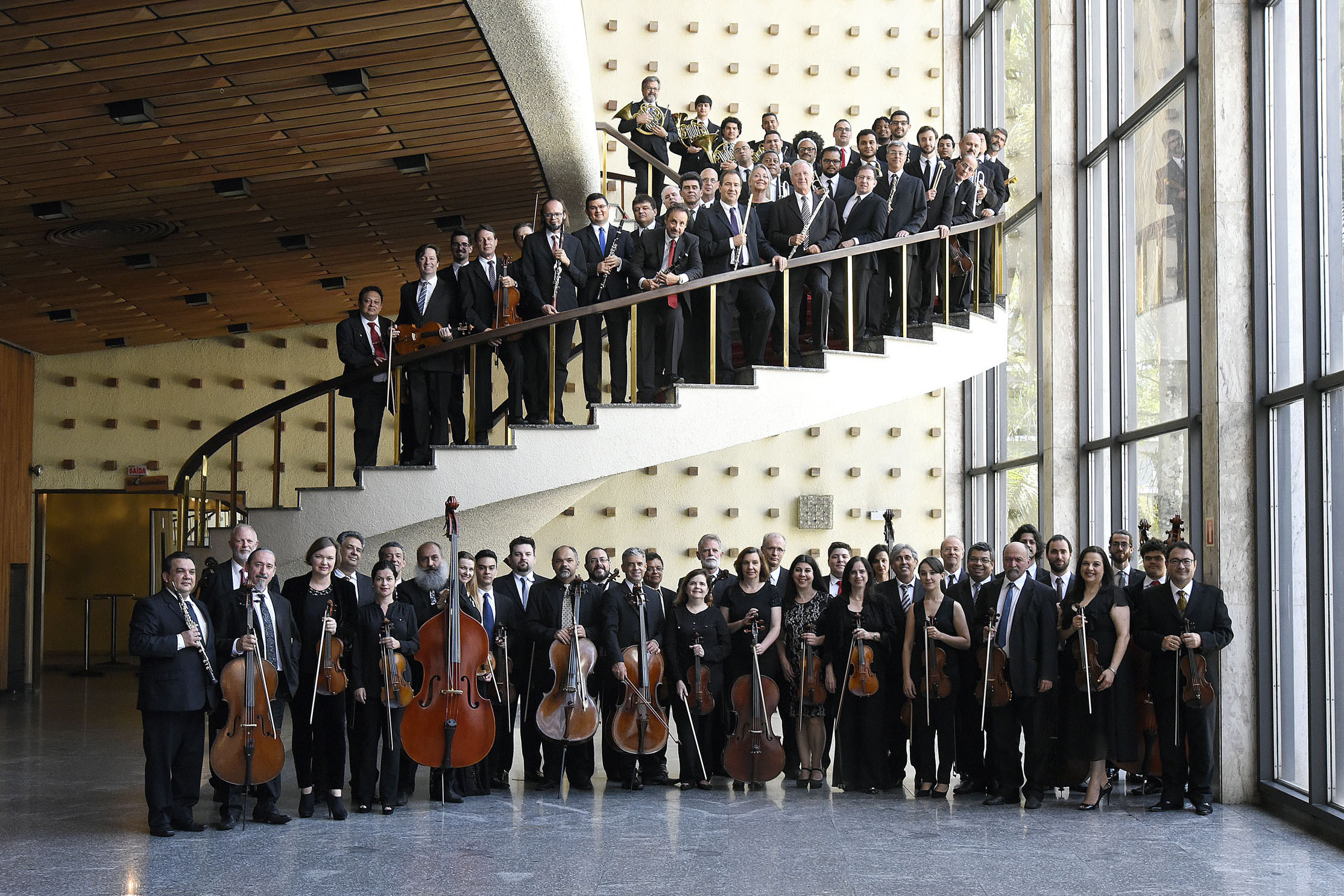 Músicos da Orquestra Sinfônica do Paraná