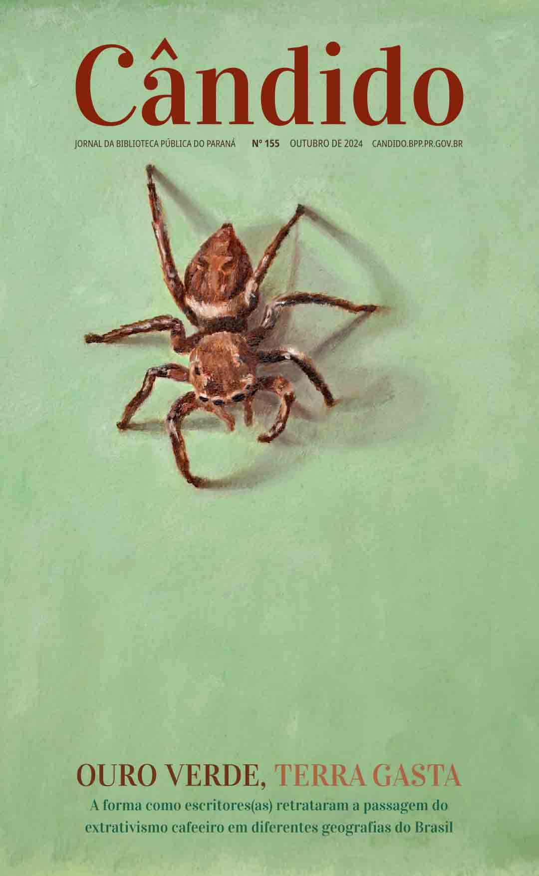 Cândido de outubro discute o impacto ambiental no meio literário