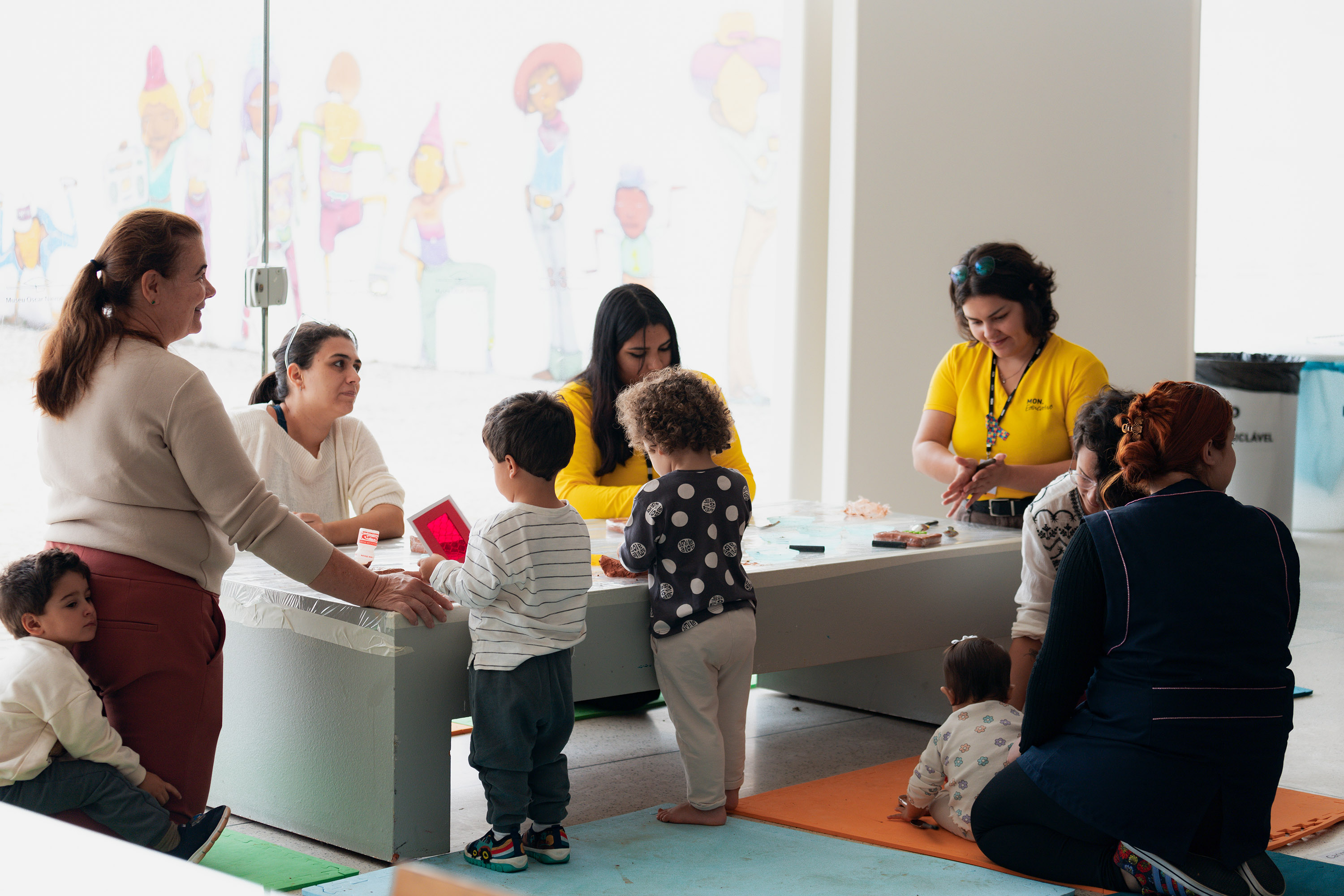 MON promove oficina “A Música das Cores” para crianças de 1 a 2 anos