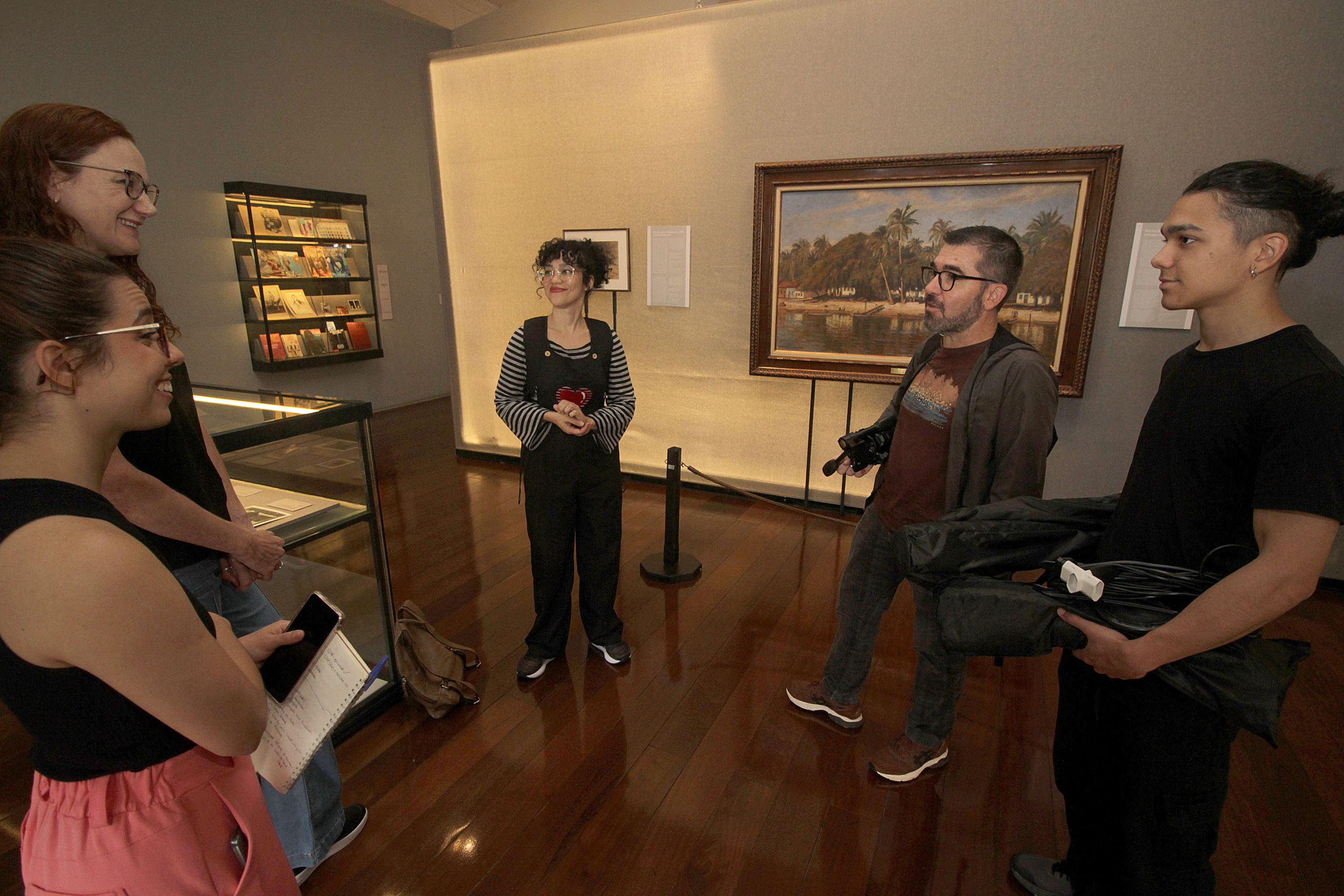 Diretores do Museu Casa Alfredo Andersen participam de documentário sobre influência do artista