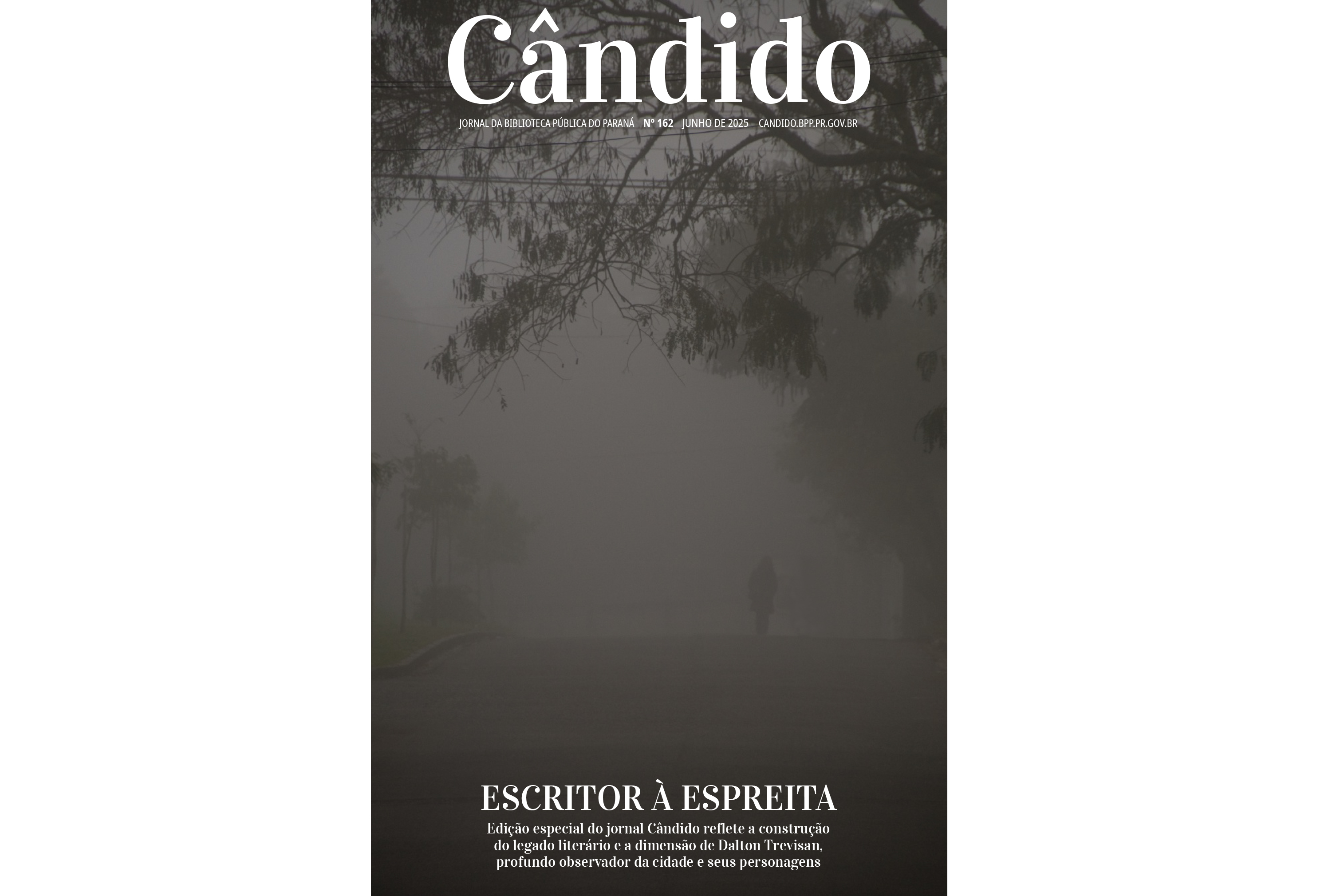 Cândido de junho celebra os 100 anos de Dalton Trevisan, o “Vampiro de Curitiba”