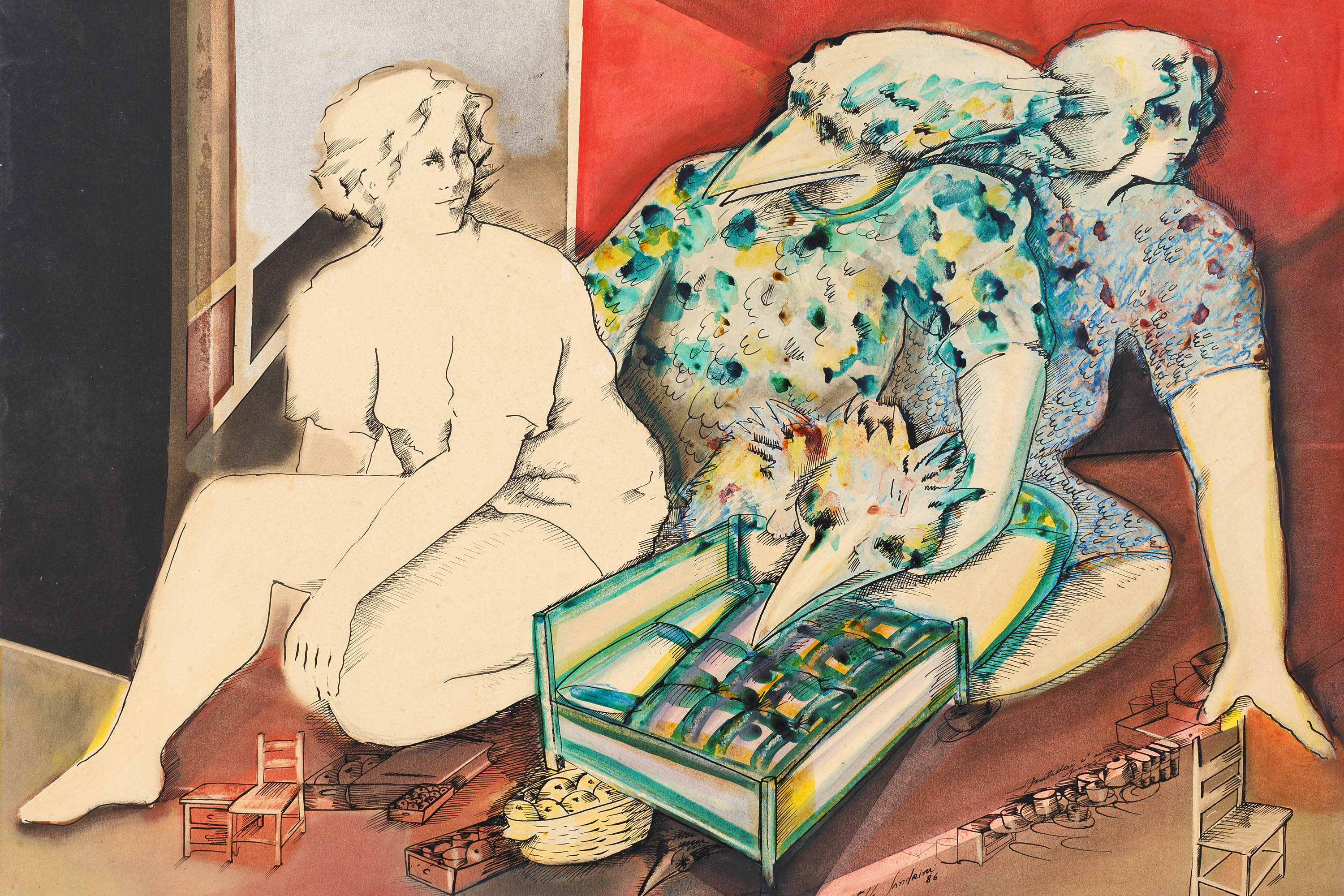 MON inaugura exposição da artista Teca Sandrini com 126 obras em 3 de julho