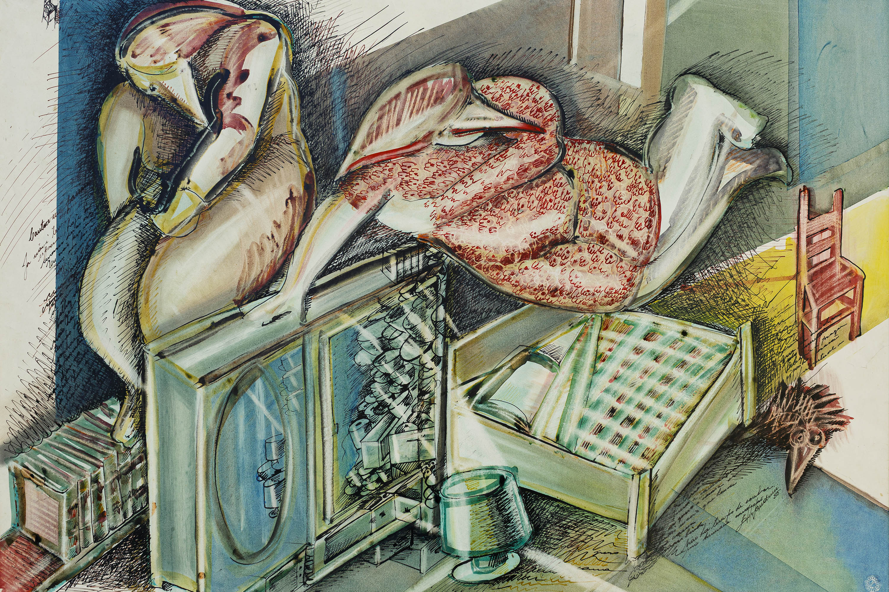 MON inaugura exposição da artista Teca Sandrini com 126 obras em 3 de julho