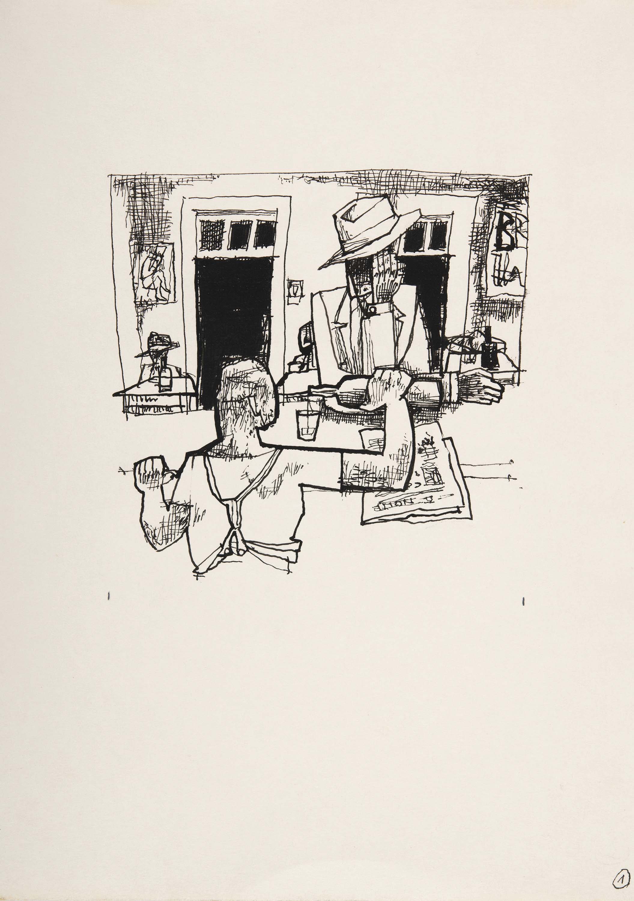 MON leva a Morretes exposição com 50 desenhos da coleção permanente de Poty Lazzarotto