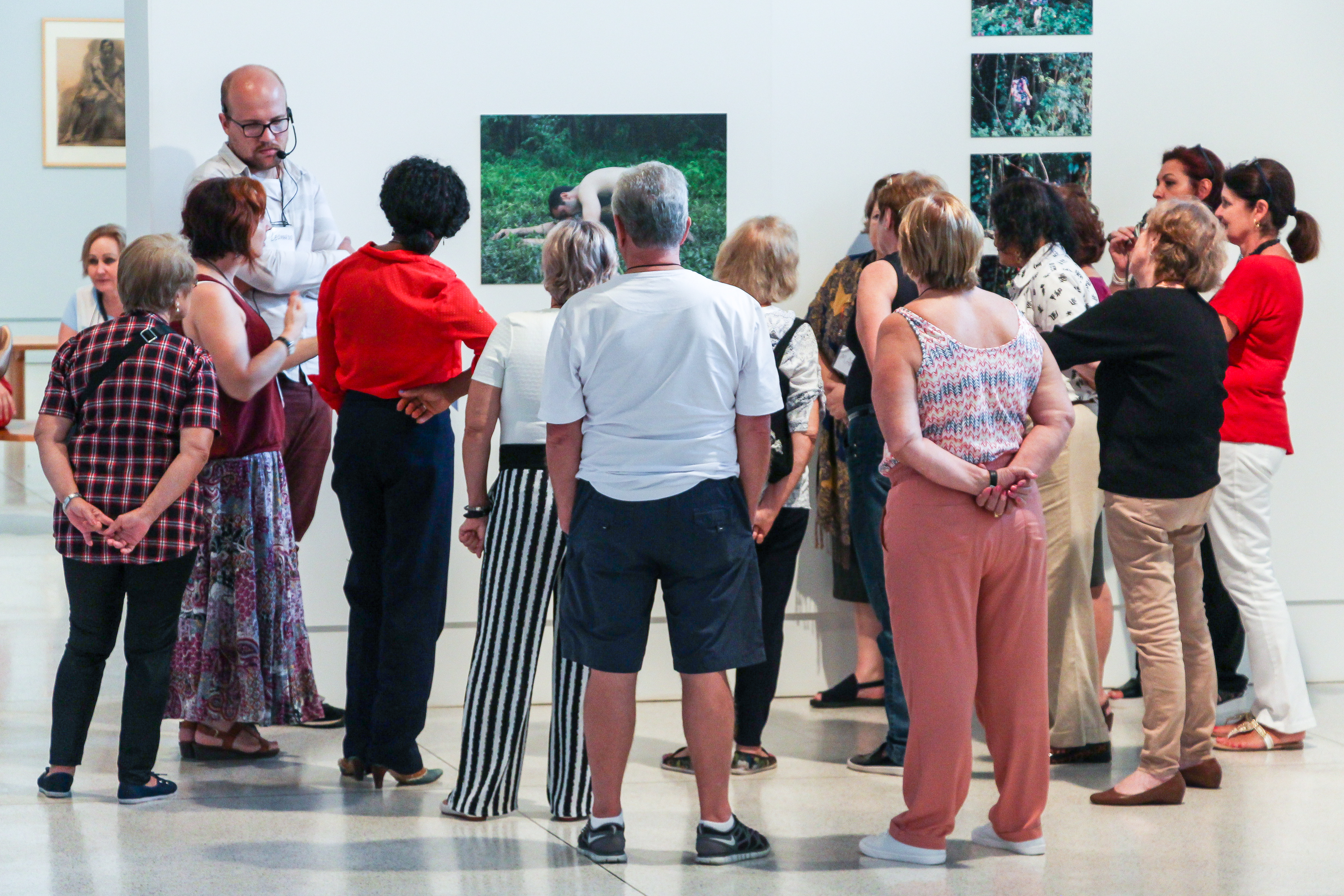Programa Arte para Maiores terá visita mediada e oficina inspiradas na mostra Teia à Toa