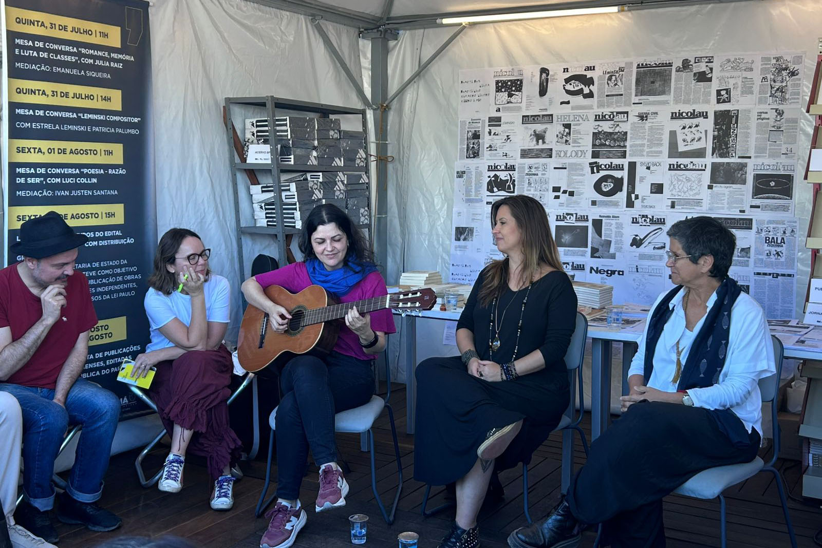 Com estande lotado, Biblioteca Pública do Paraná leva a cena literária paranaense à Flip