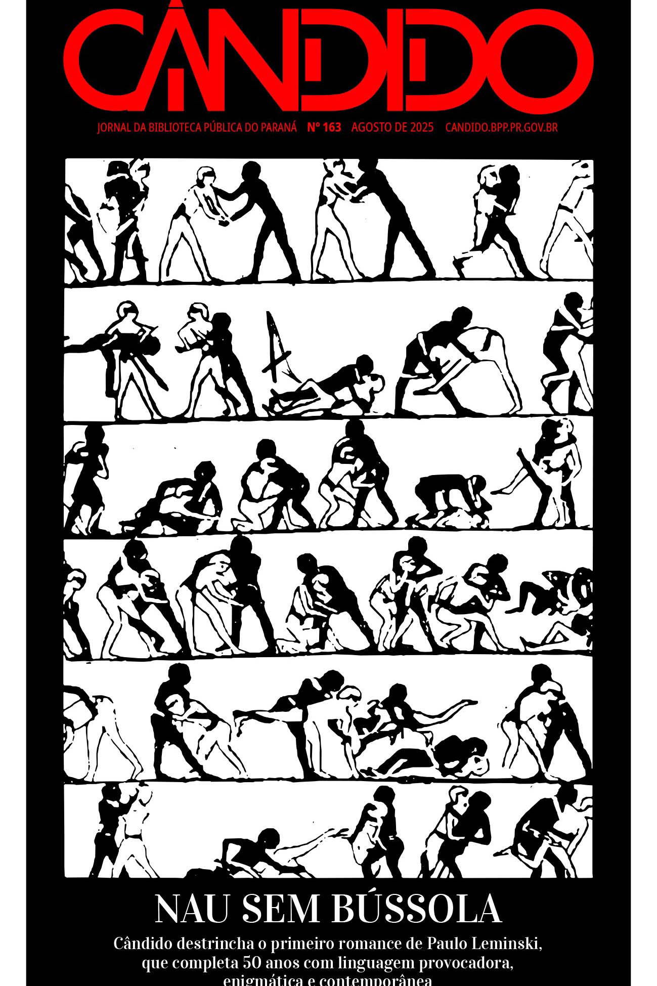 Biblioteca Pública do Paraná (BPP) - Cândido n.º 163 — O jornal Cândido 163 celebra a obra “Catatau”, de Paulo Leminski, que faz 50 anos.