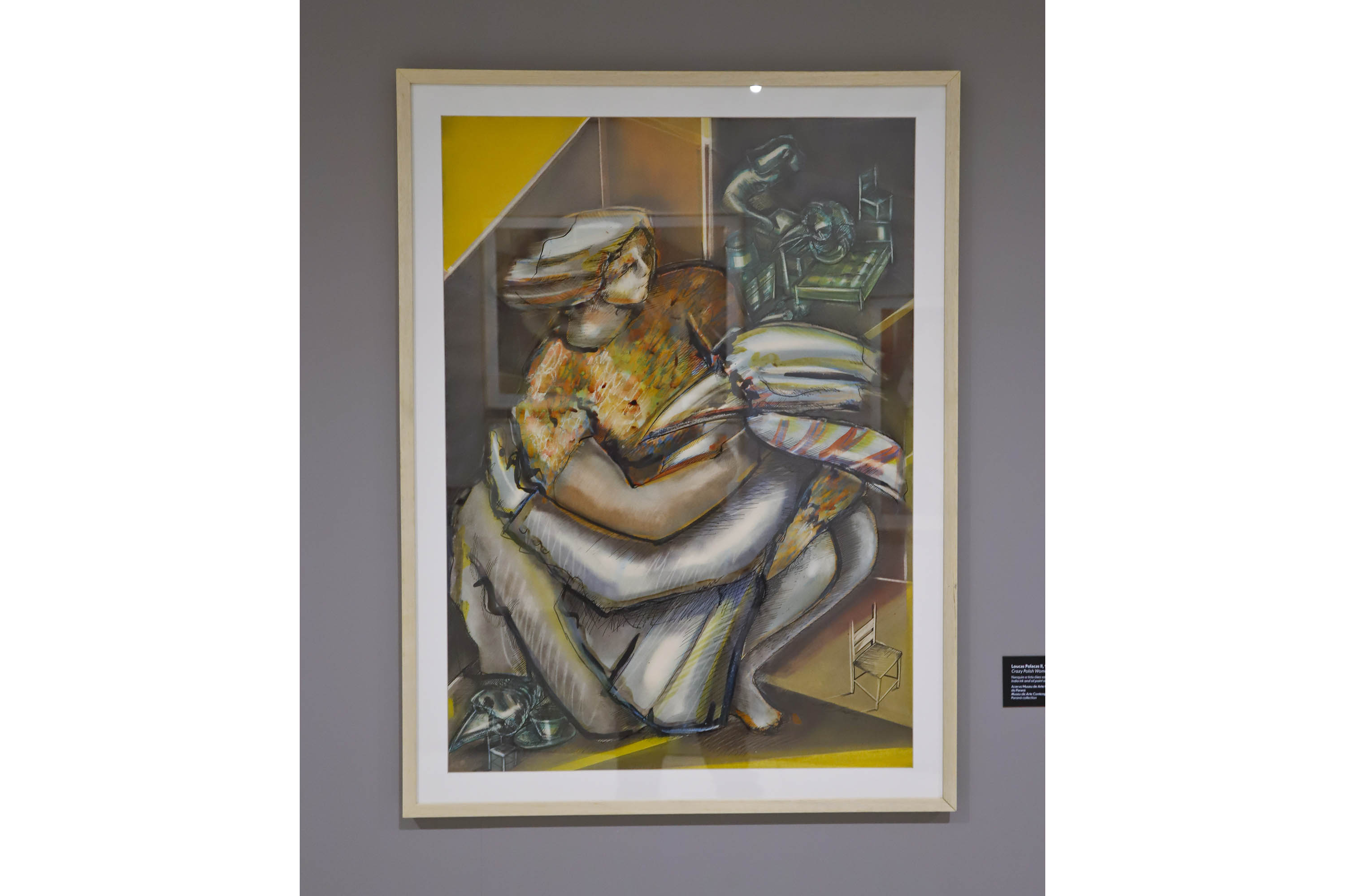 Exposição “Eterno Feminino”, da artista Teca Sandrini, entra na reta final no MON