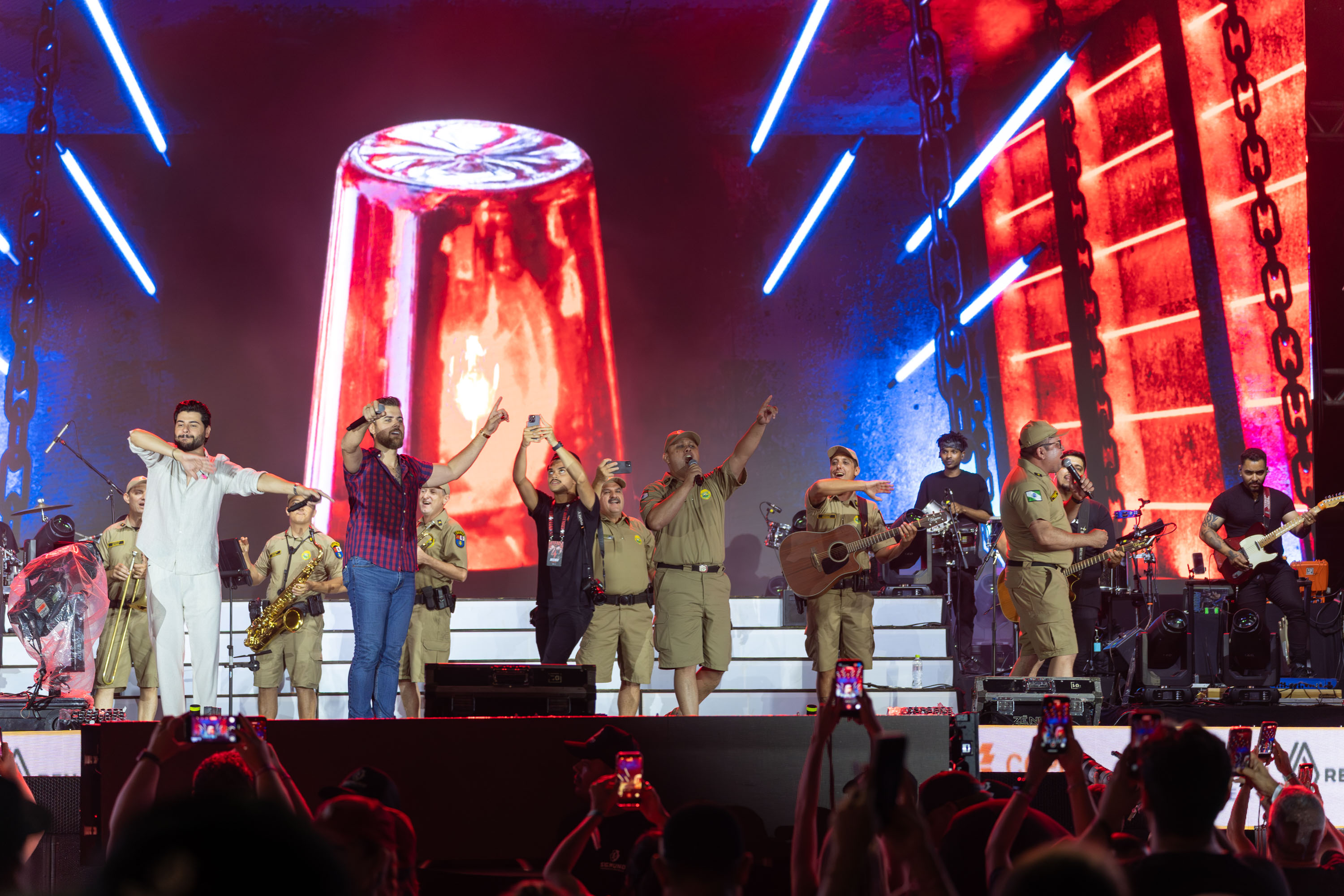 Eles estão de volta: Banda da PM vai abrir grandes shows do Verão Maior Paraná