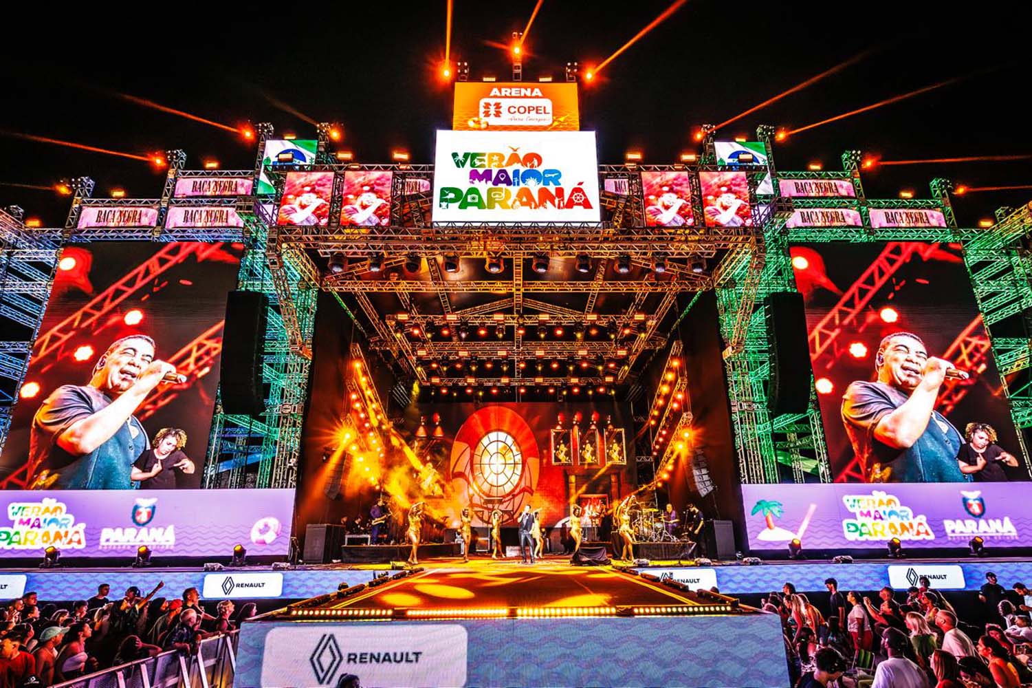 Verão Maior Paraná 2026 iguala público de 2025 em apenas três finais de semana