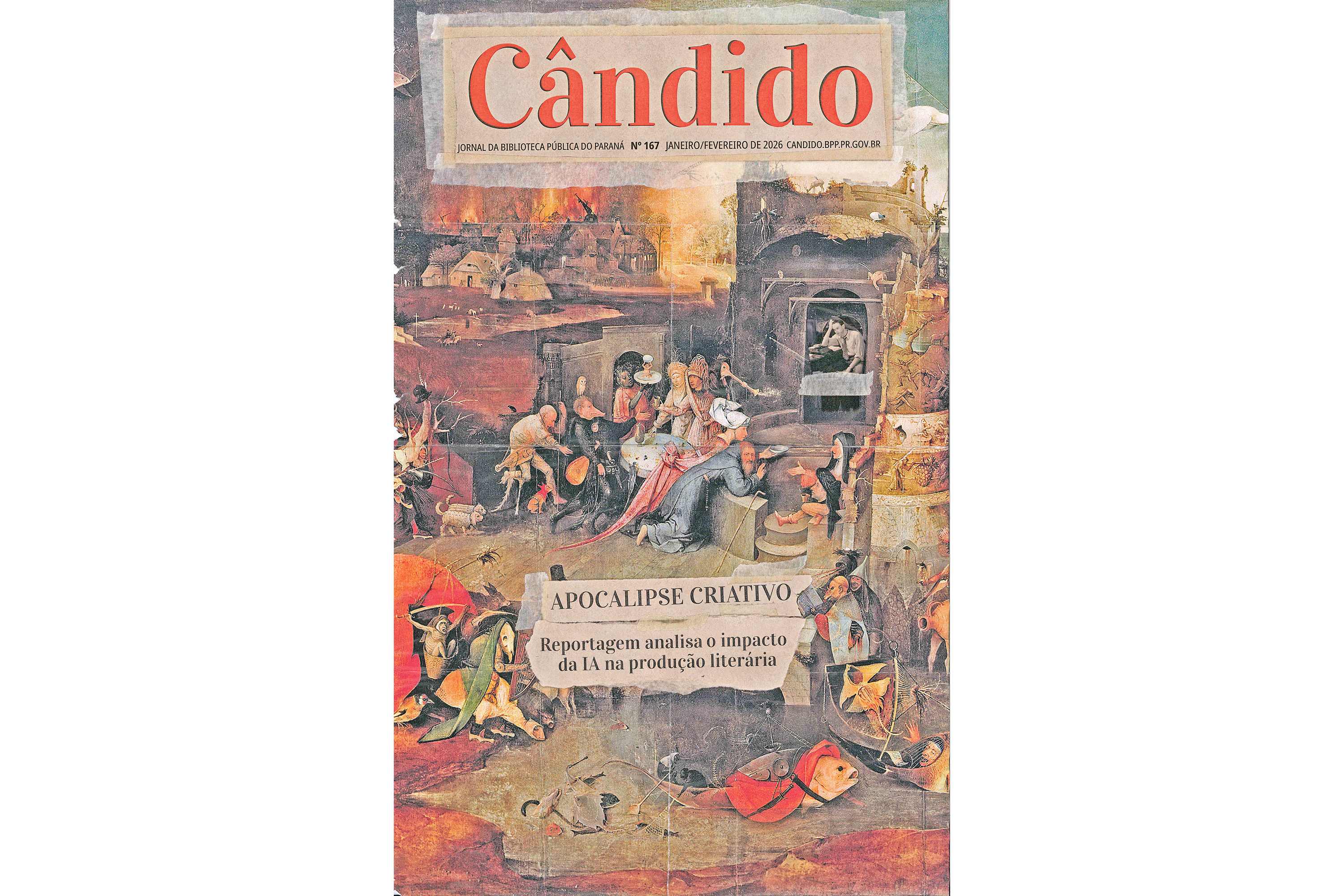 Jornal Cândido debate o uso da Inteligência Artificial na produção literária