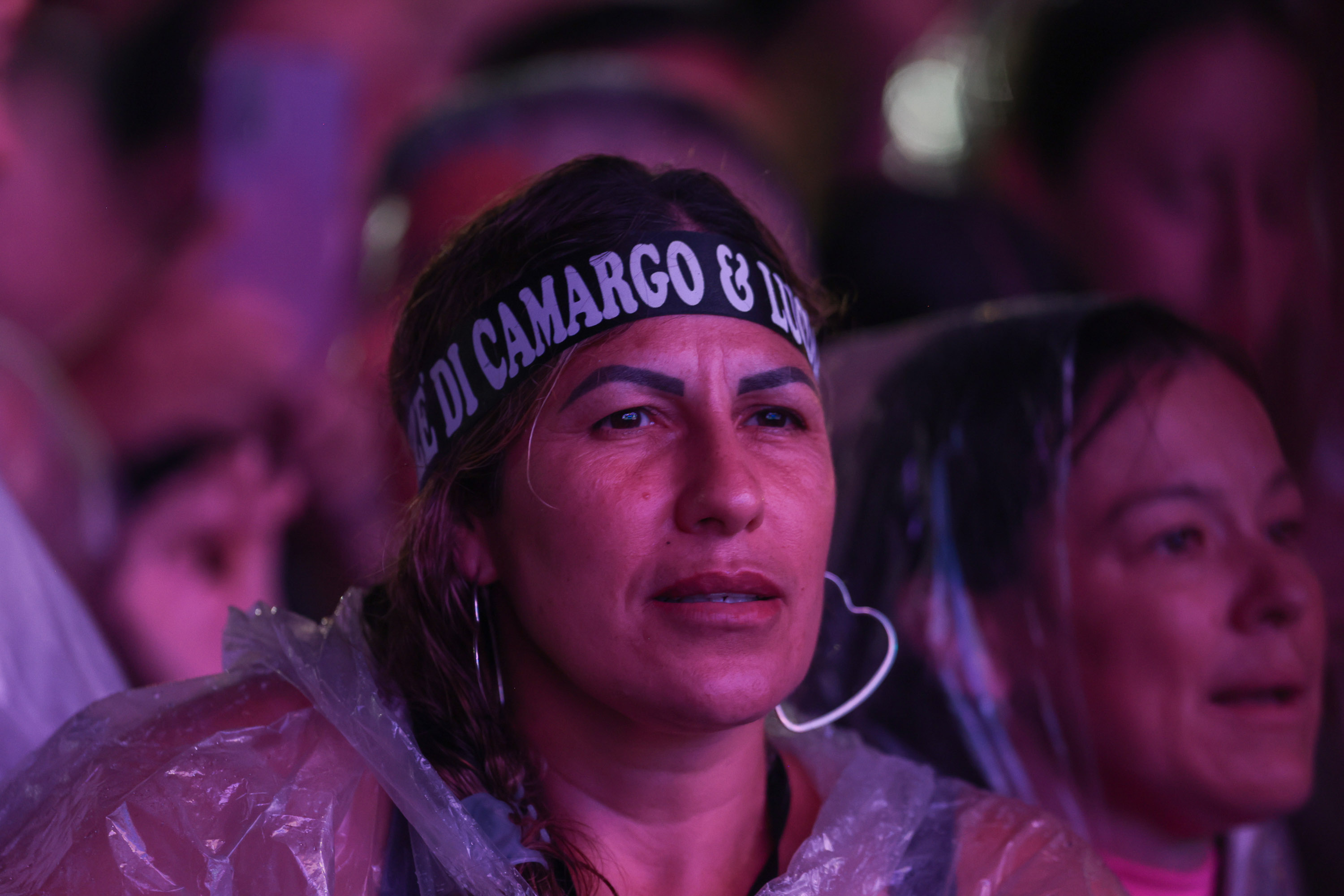 A dupla Zezé Di Camargo e Luciano durante a apresentação do seu show dentro da programação do Verão Maior Paraná, em Matinhos - 07/02/2026