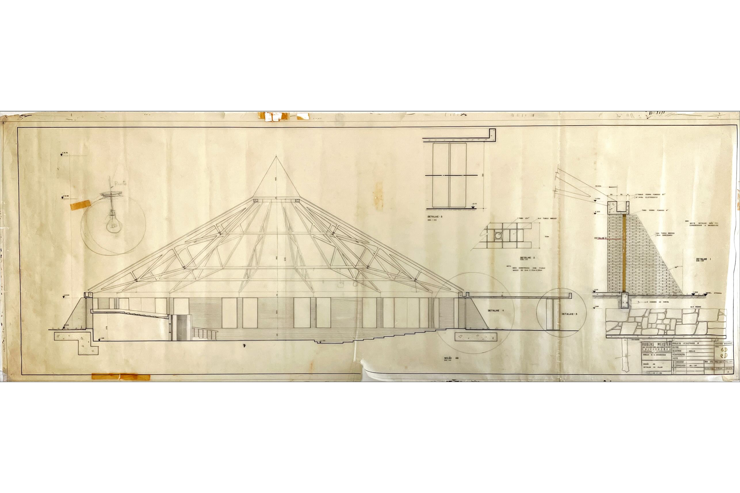 MON recebe projetos arquitetônicos icônicos do engenheiro Rubens Meister