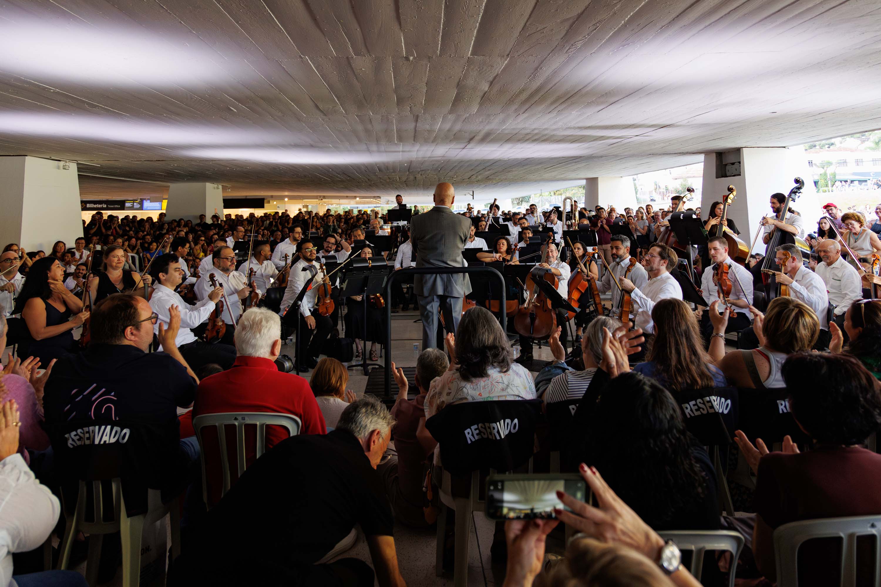 Recorde de público: mais de 3 mil pessoas acompanham concerto da OSP no MON