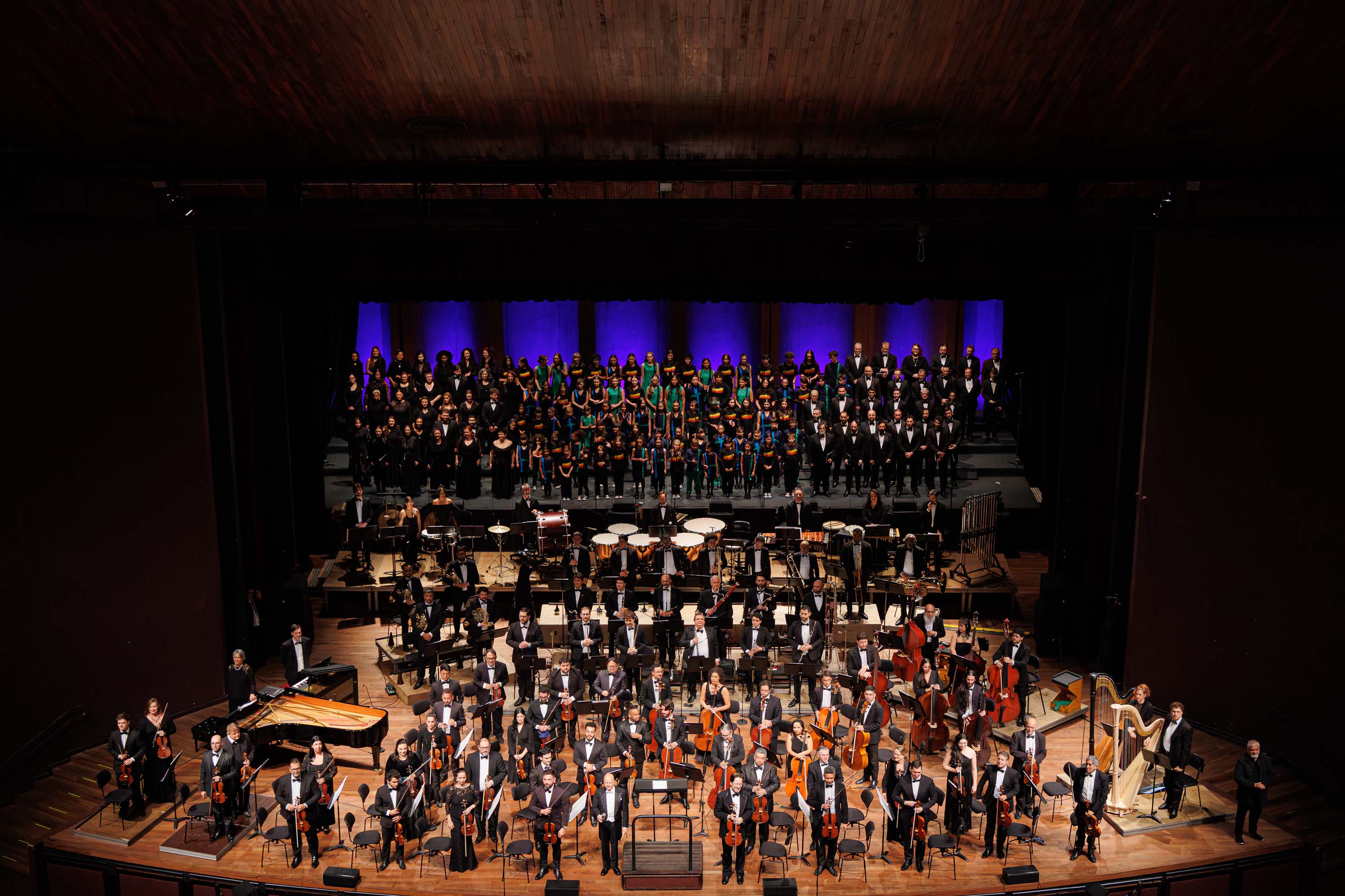Mais de 4 mil pessoas prestigiam concerto que celebrou os 41 anos da Orquestra Sinfônica do Paraná