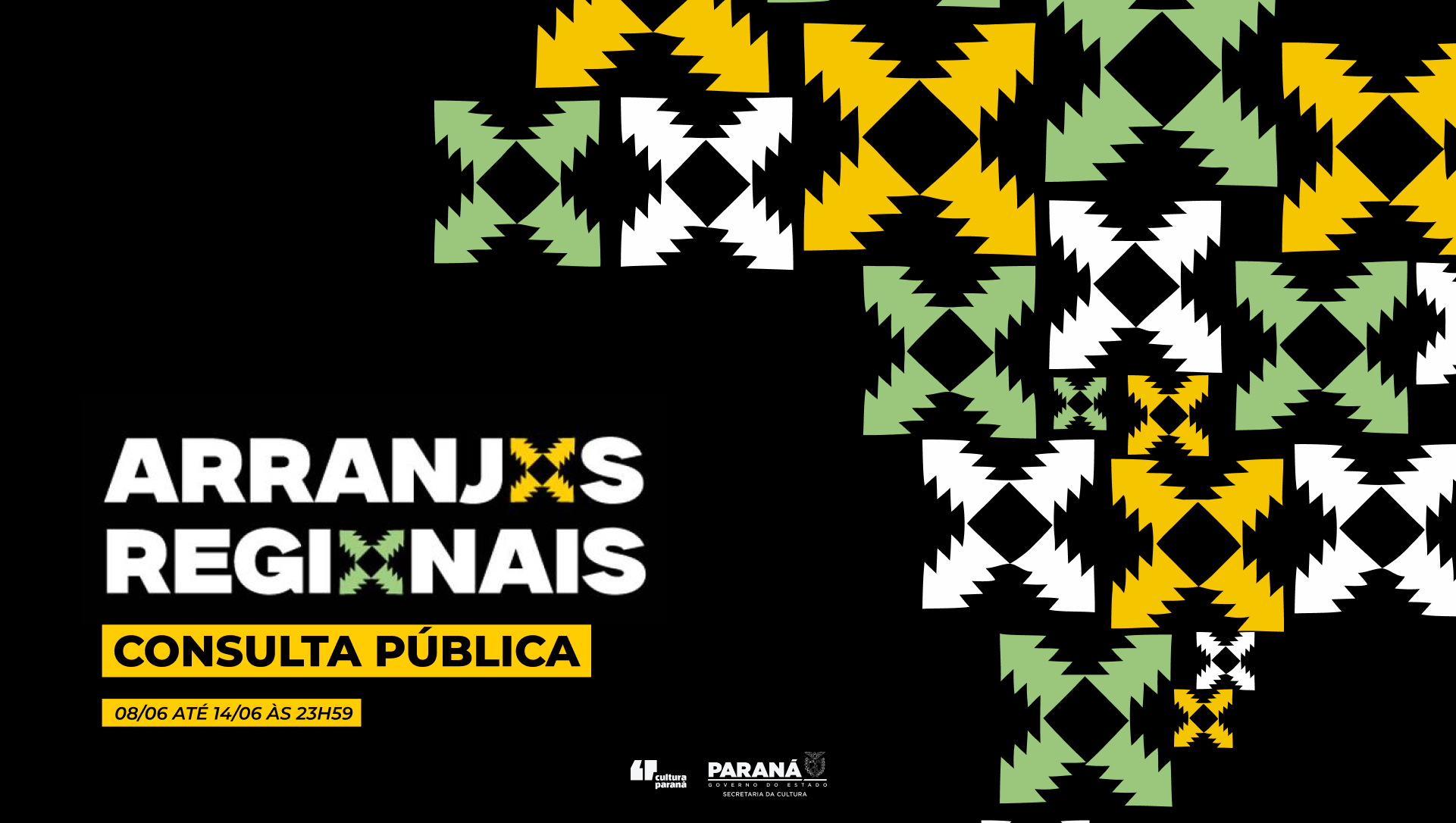 Consulta pública de edital Arranjos Regionais
