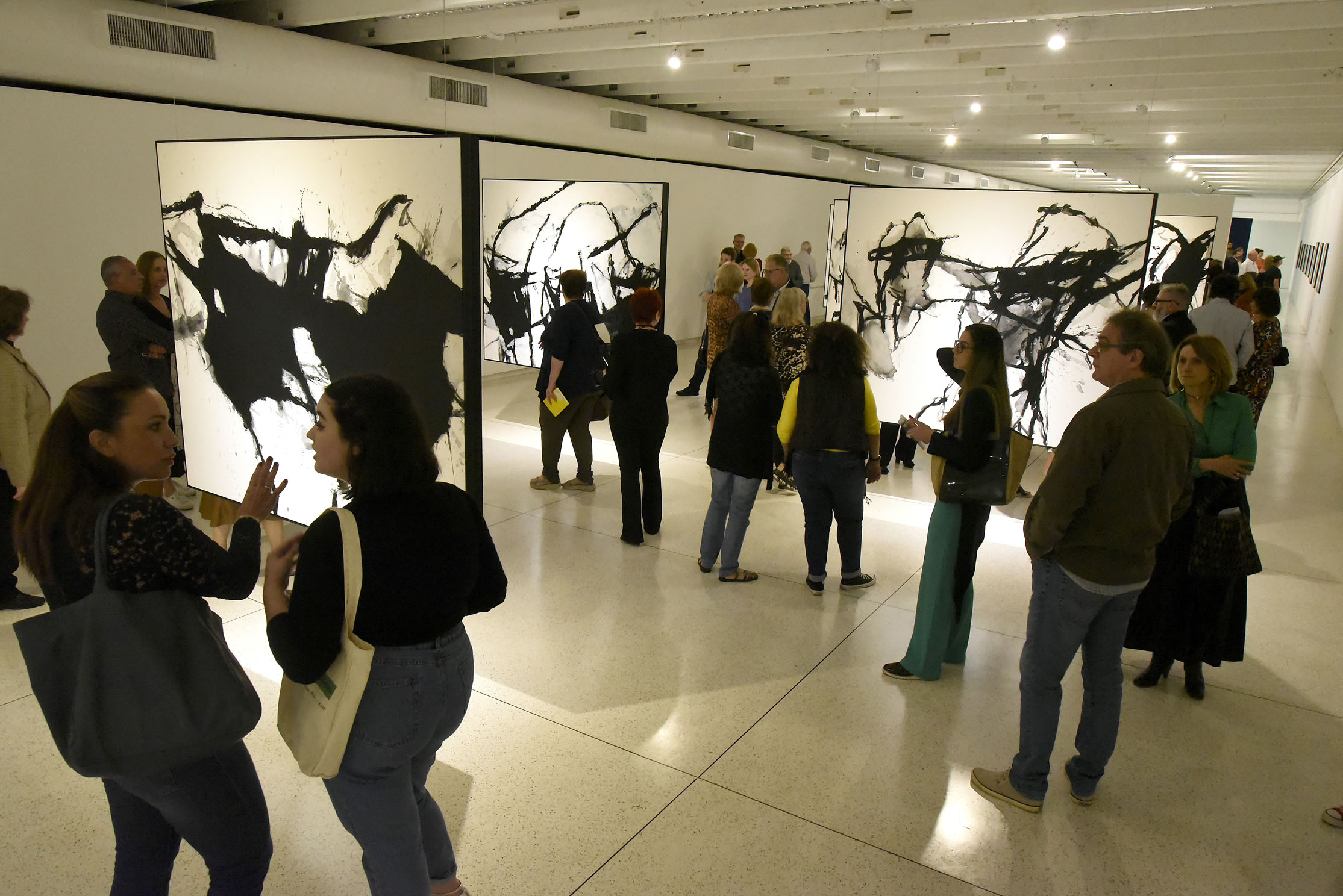Mostra de Ivens Machado está em cartaz no MON, que abre até 20 horas no feriado.