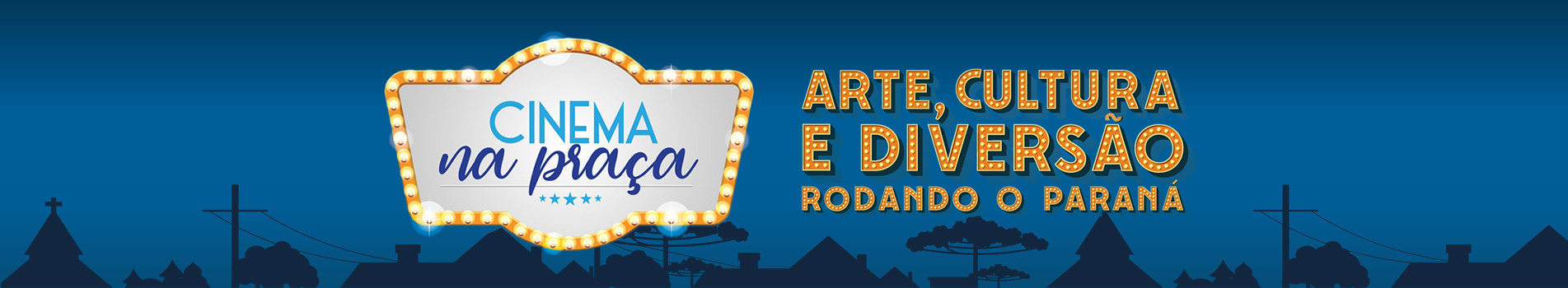 Cinema na praça