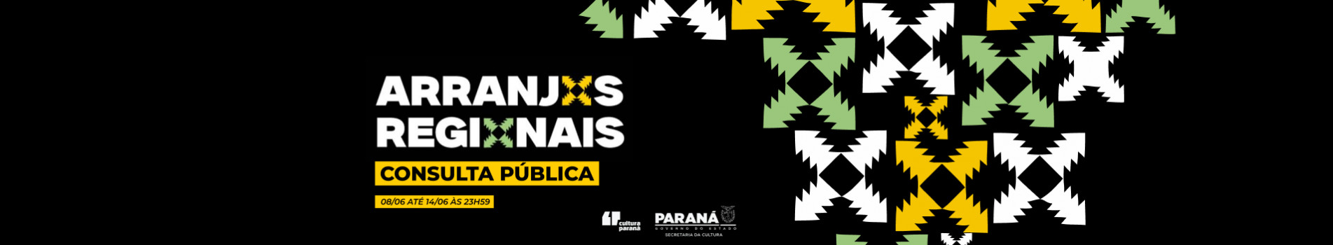 Consulta pública de edital Arranjos Regionais