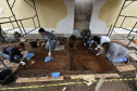 Museu Paranaense conduz escavações arqueológicas no centro histórico de Curitiba