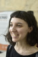 Jurada do concurso, a artista plástica Luiza Urban, na premiação do Concurso de Desenho do Centro Juvenil de Artes. Curitiba, 12 de novembro de 2019. Foto: Kraw Penas/SECC