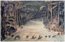 Travessia do rio Jaguaricatu, 1827 – Jean Baptiste Debret (1768-1848)