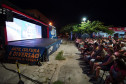 Programa Cinema na Praça apresenta sessões em mais quatro balneários de Pontal do Paraná