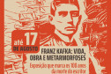 Na foto, exposição Franz Kafka