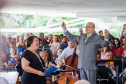 Orquestra Sinfônica do Paraná lota vão-livre do MON em concerto comemorativo gratuito