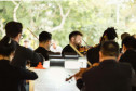 Concerto da Orquestra Sinfônica do Paraná no Museu Oscar Niemeyer é sucesso de público