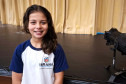 Balé Teatro Guaíra inspira novas gerações em apresentações em Ibiporã - Laura Berto da Palma, de 11 anos, também saiu encantada do teatro. “Eles são muito bons no que fazem. Eu já dancei aqui no teatro, e ver o Balé Guaíra me inspira a continuar”