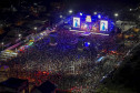 Pontal do Paraná, 09 de janeiro de 2026 - Público na Arena Marisol durante o Verão Maior Paraná.