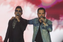 A dupla Zezé Di Camargo e Luciano durante a apresentação do seu show dentro da programação do Verão Maior Paraná, em Matinhos - 07/02/2026