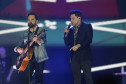 A dupla Zezé Di Camargo e Luciano durante a apresentação do seu show dentro da programação do Verão Maior Paraná, em Matinhos - 07/02/2026