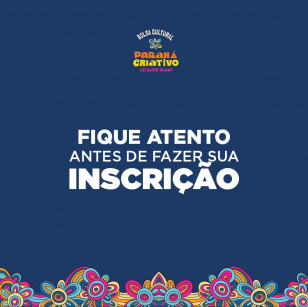 Fique atento antes de fazer sua inscrição