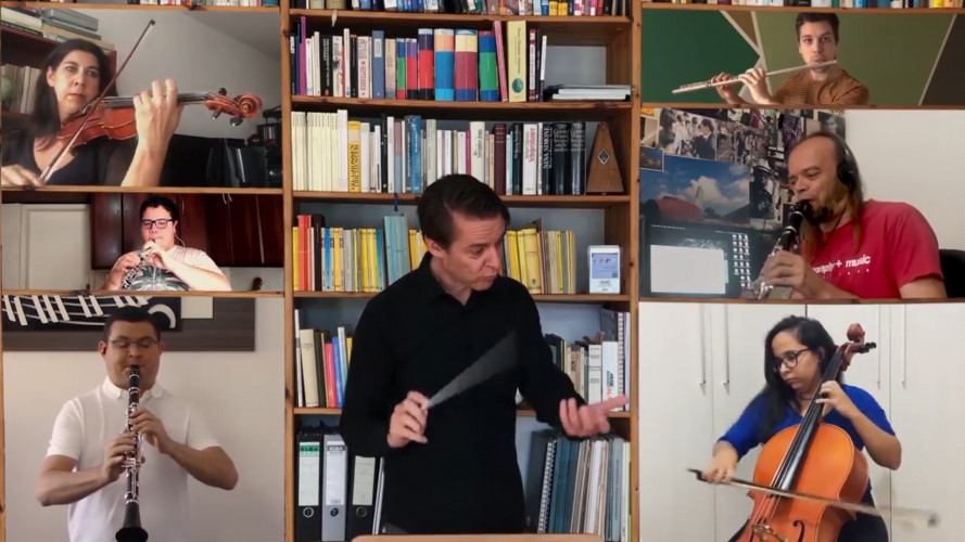 Orquestra Sinfônica do Paraná toca O trenzinho caipira