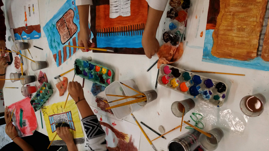 Oficina de artes do CJAP