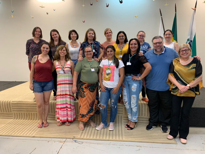 Luiz Felipe Leprevost, diretor da Biblioteca Pública do Paraná, participou do encerramento do evento