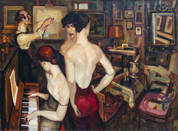 Peça da exposição Juarez Machado – Volta ao Mundo em 80 Anos