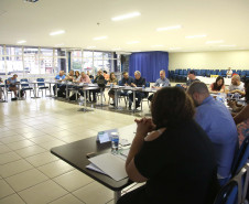 Secretário da Comunicação Social e da Cultura, Hudson José, apresenta novo edital do Profice em reunião do Conselho Estadual de Cultura em Londrina