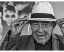 Foto do crítico de cinema e jornalista Lélio Sotto Maior Júnior feita pelo fotógrafo Marcelo Andrade
